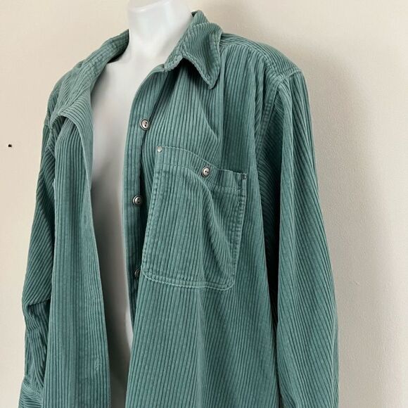 Roaman’s Blue Corduroy Jacket 2X - Picture 3 of 10